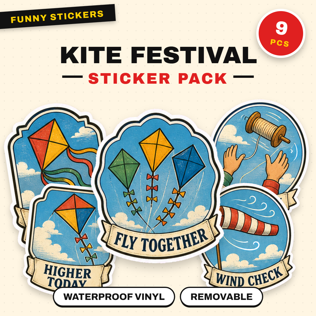 Kite Festival Sticker Pack