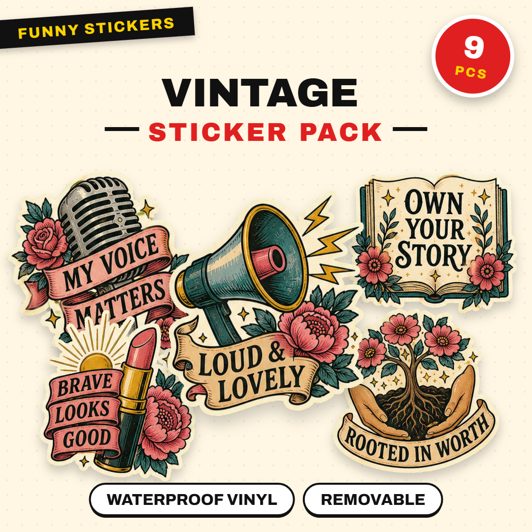 Vintage Sticker Pack