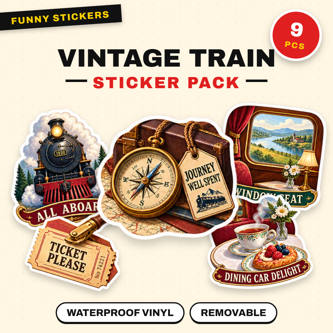 Vintage Train Journey