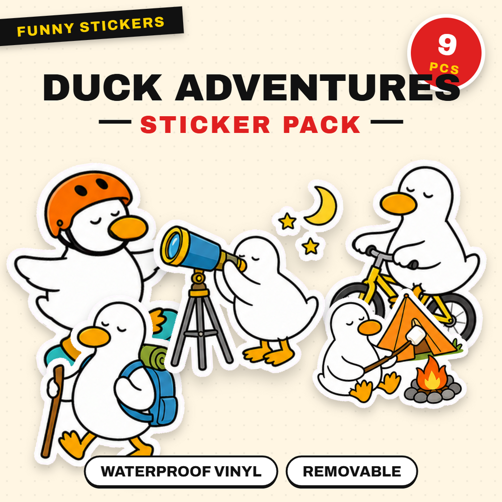Little Duck’s Everyday Adventures Sticker Pack