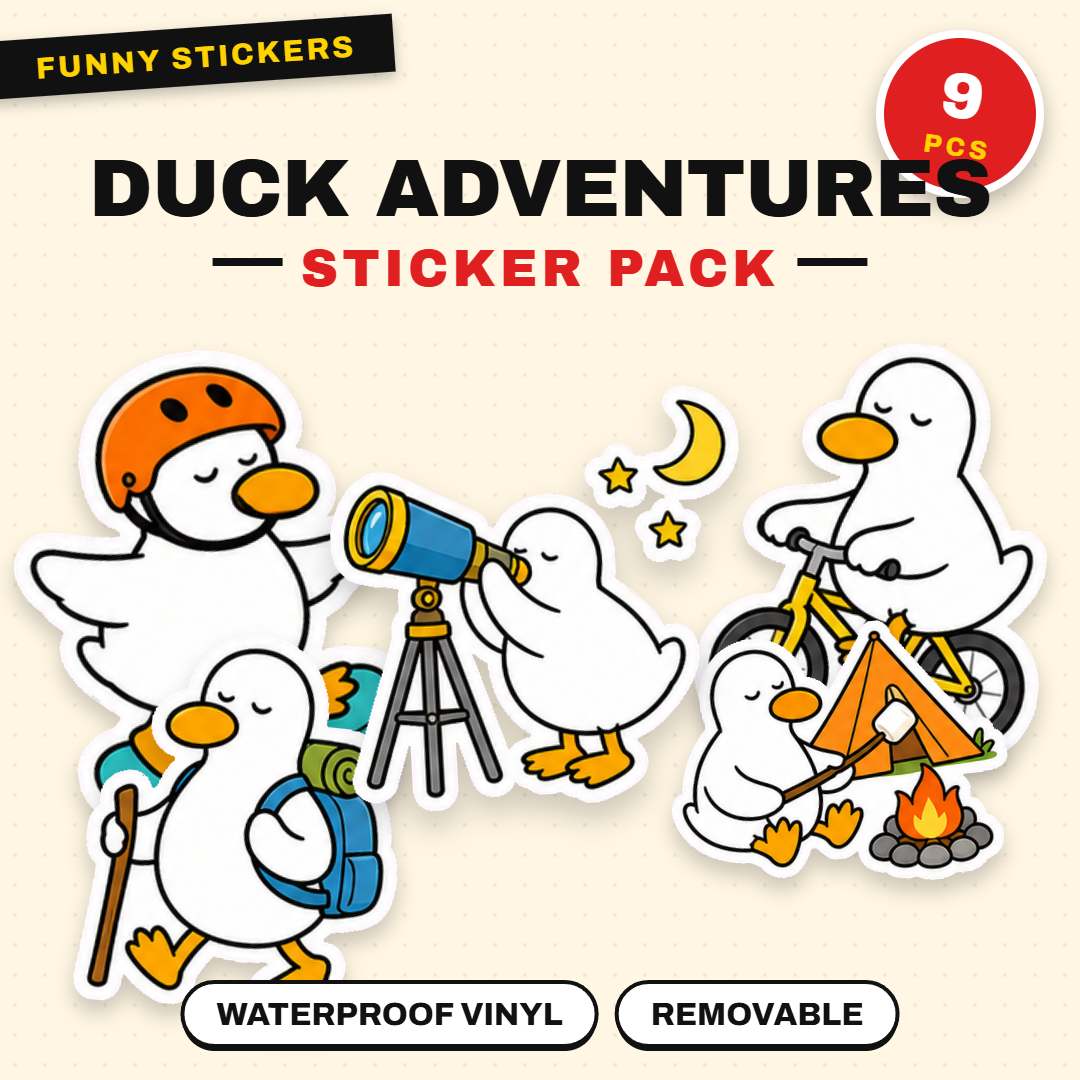 Little Duck’s Everyday Adventures Sticker Pack