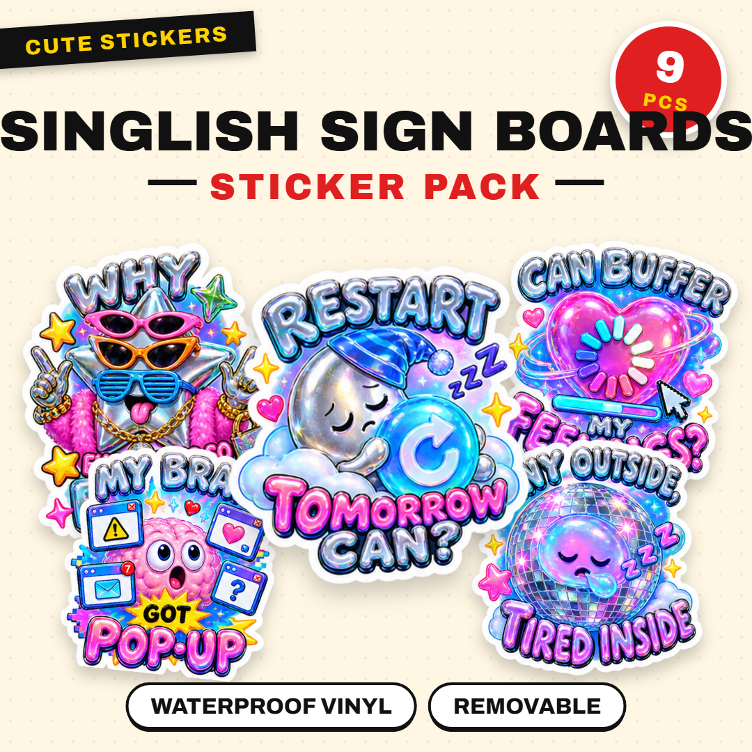 Singlish Sign Boards