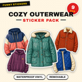 Cozy Outerwear Sticker Pack