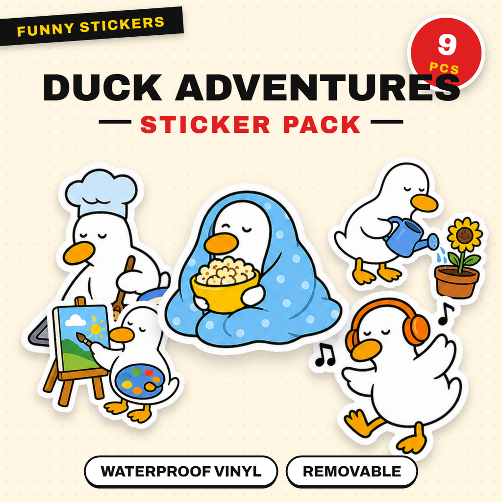 Little Duck’s Everyday Adventures Sticker Pack