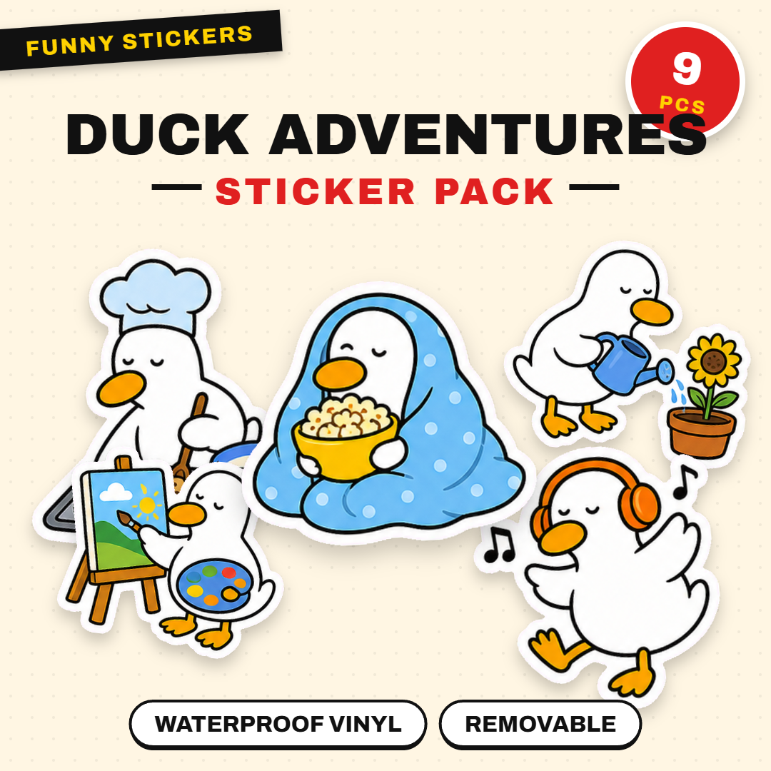 Little Duck’s Everyday Adventures Sticker Pack