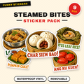 Traditional Steamed Bites Breakfast Club Sticker Pack