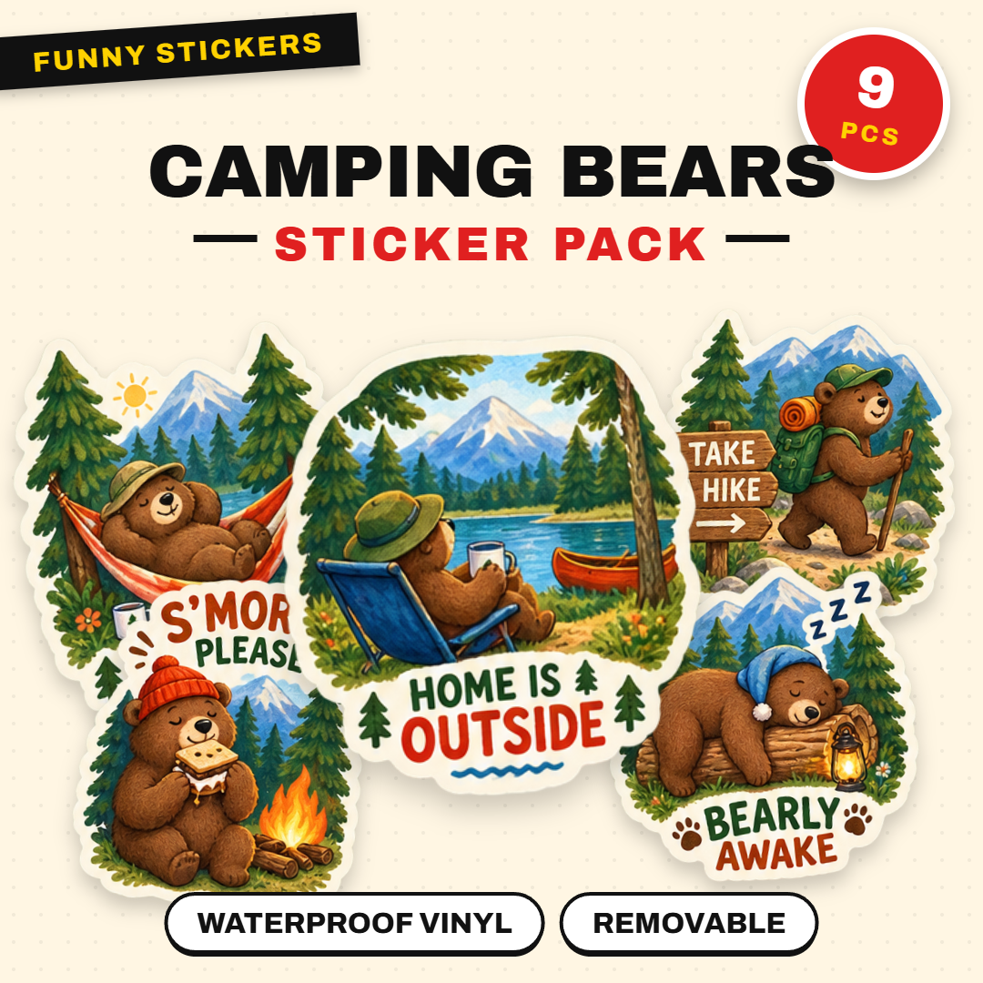 Camping Bears