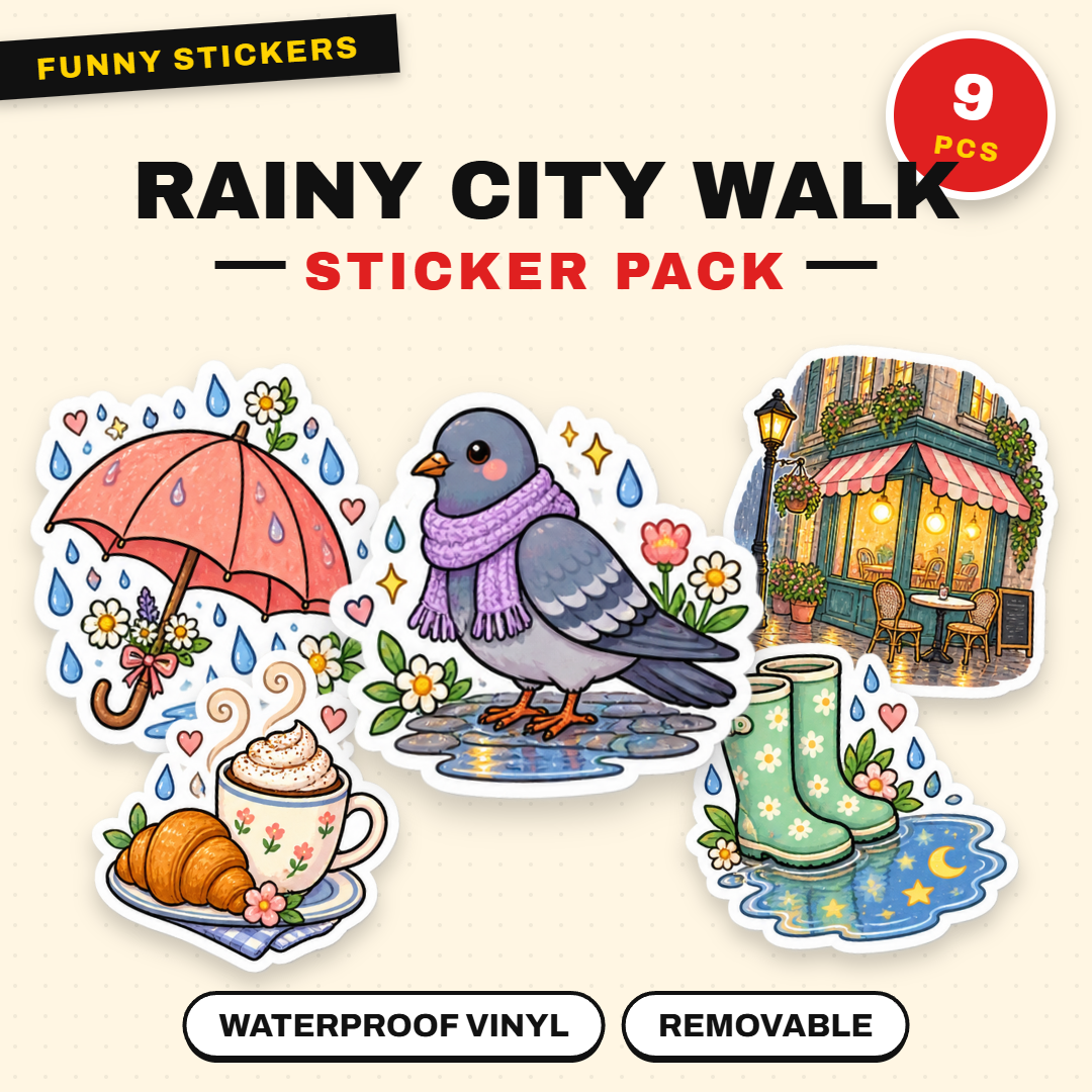 Rainy City Cafe Walk