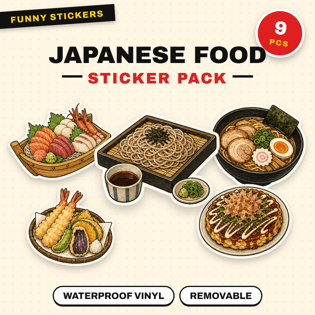 Japanese Food Favorites Sticker Pack