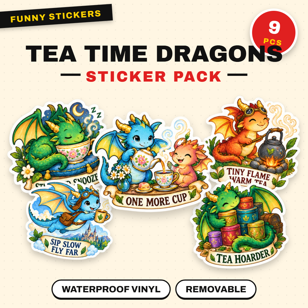 Tea Time Dragons