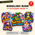 Singlish Sign Boards