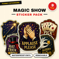 Magic Show Club Stickers Pack