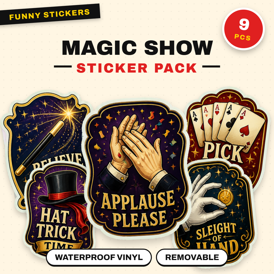 Magic Show Club Stickers Pack