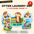 Otter Laundry Day