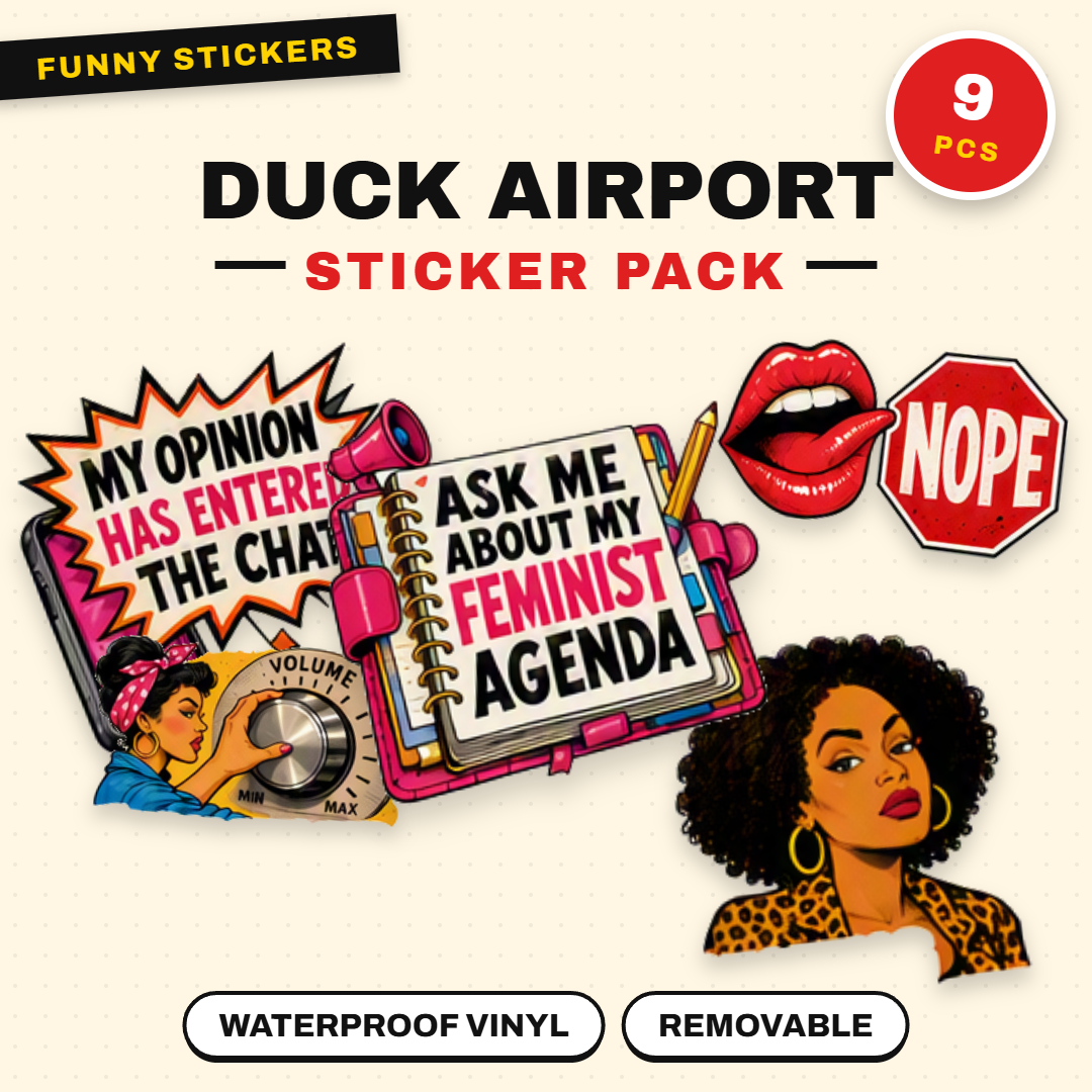 Feminist Empowerment & Sisterhood Sticker Pack