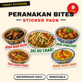 Peranakan Savouries Breakfast Club Sticker Pack