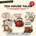 Tea House Tales Sticker Pack