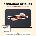 Wang Peeking Sticker