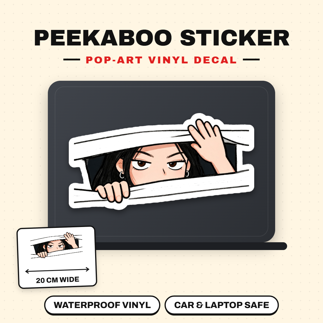 Bae Peeking Sticker