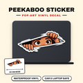 Moona Peeking Sticker