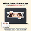 Jang Peeking Sticker
