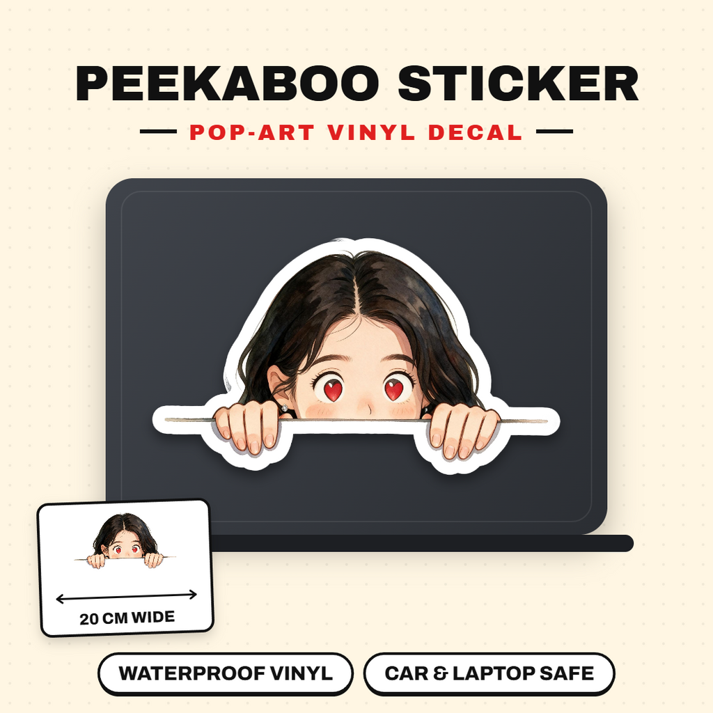 Lee Peeking Sticker