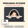 Lee Peeking Sticker