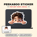 Zhang Peeking Sticker