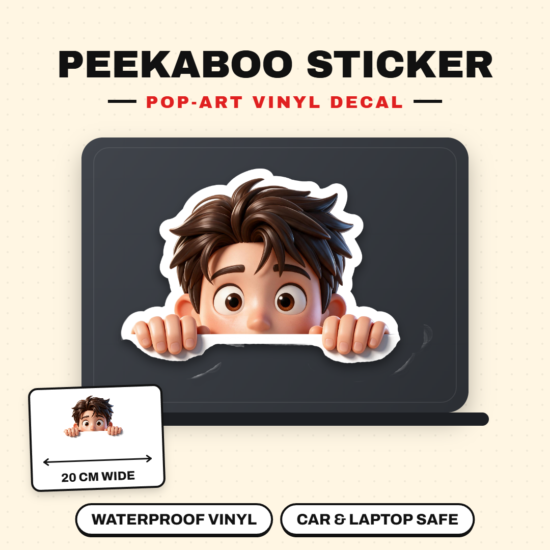 Zhang Peeking Sticker
