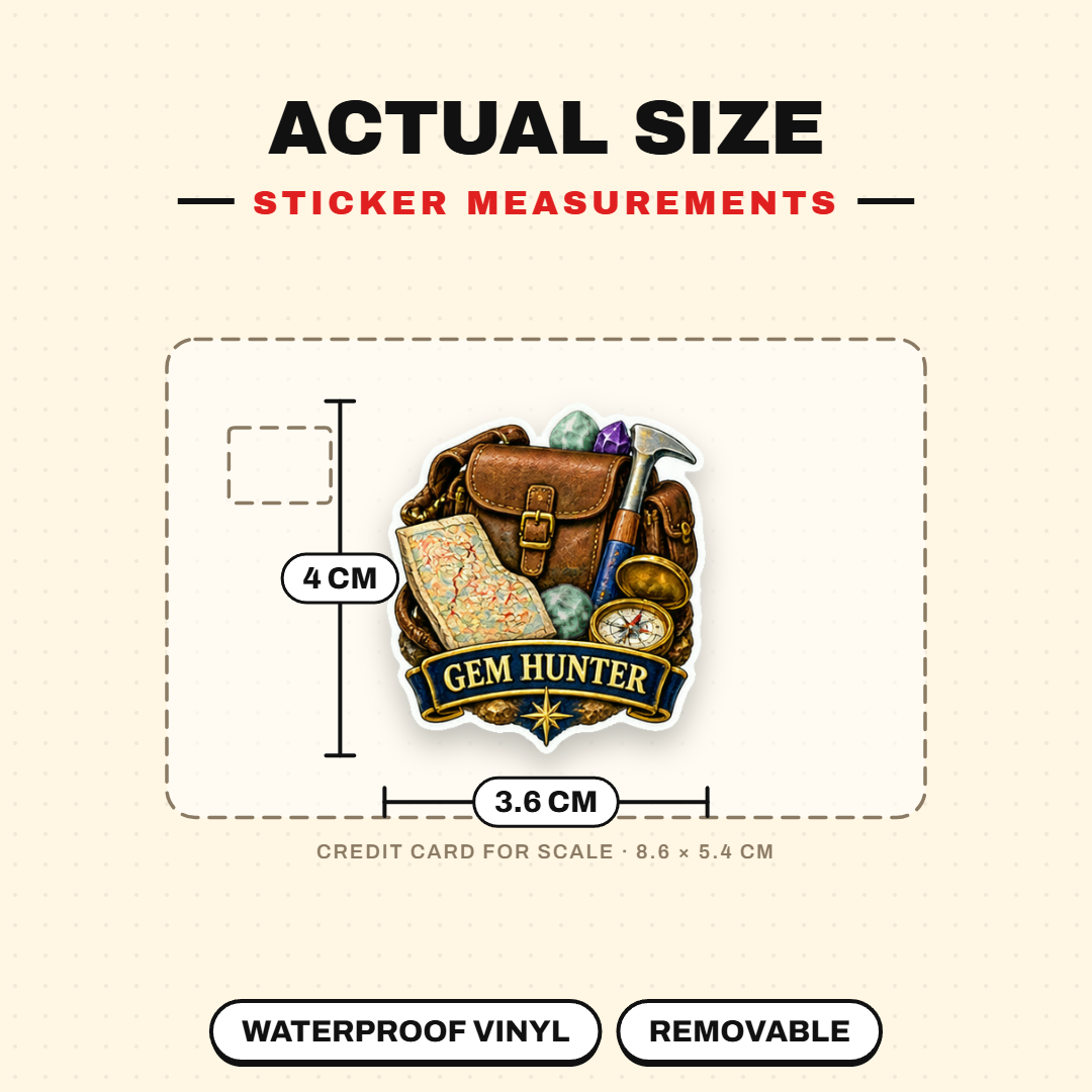 Mineral & Gem Lab Sticker Pack