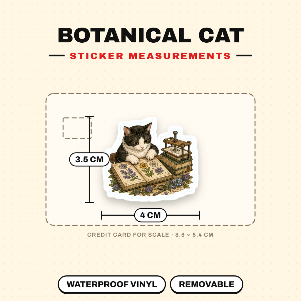 Cat's Botanical Cabinet