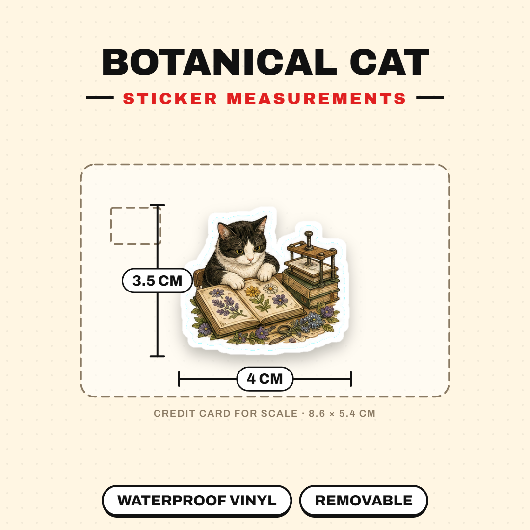 Cat's Botanical Cabinet