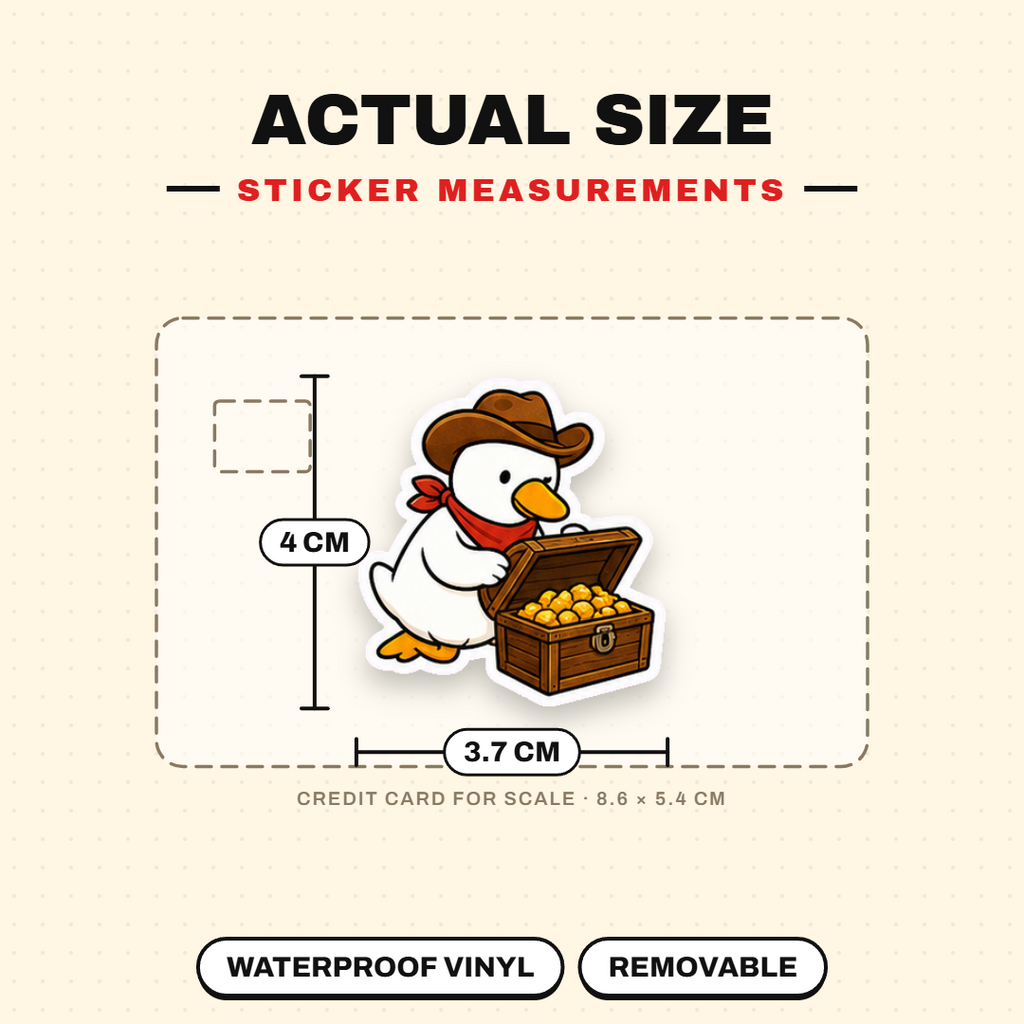 Wild West Animal Rodeo Sticker Pack