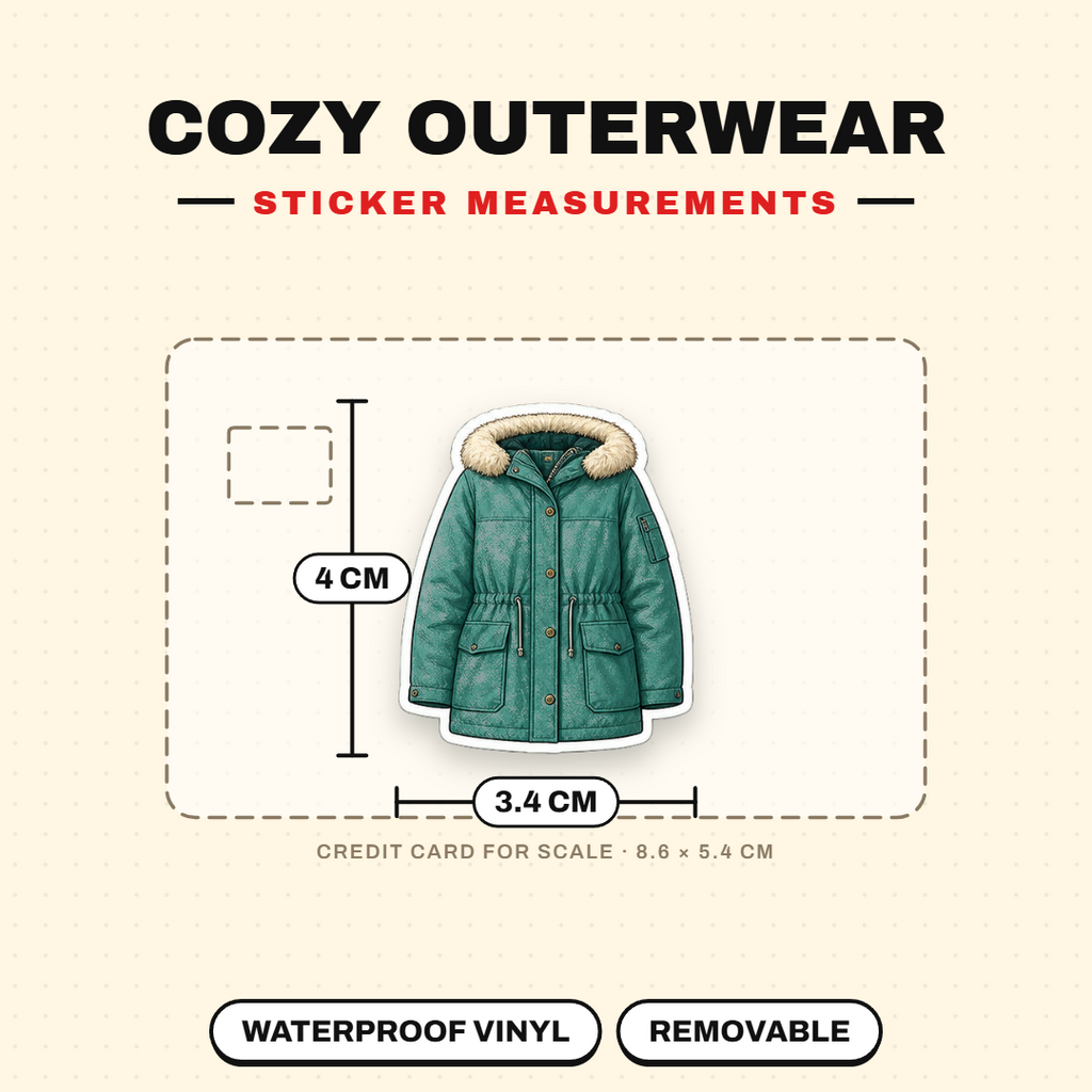 Cozy Outerwear Sticker Pack