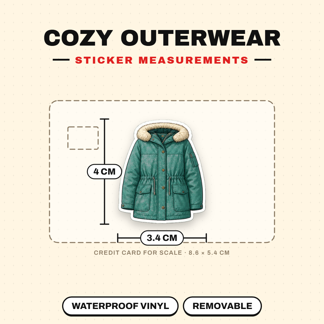 Cozy Outerwear Sticker Pack