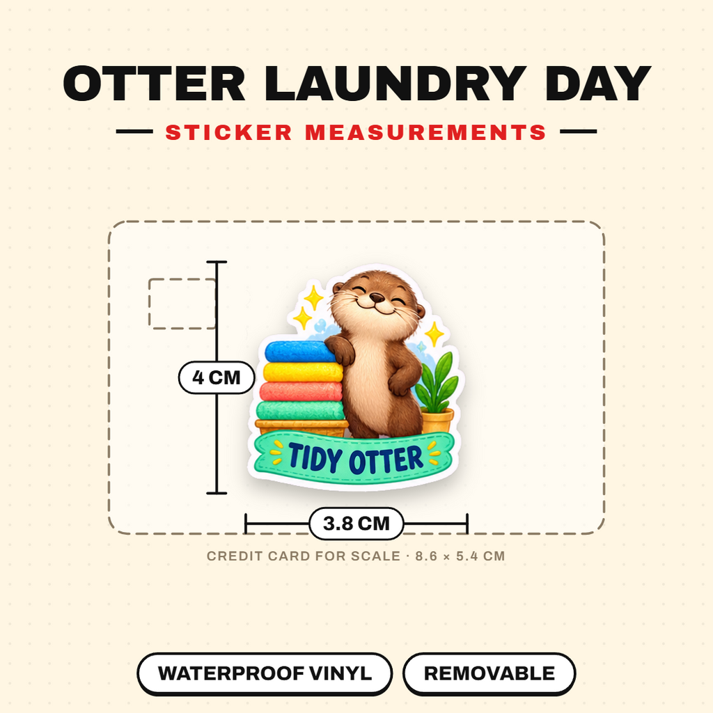 Otter Laundry Day