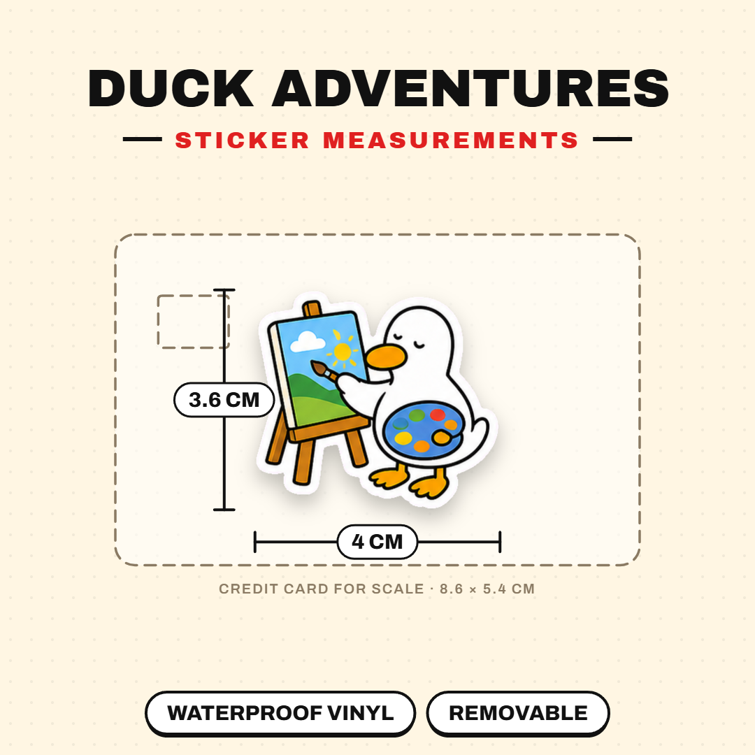 Little Duck’s Everyday Adventures Sticker Pack