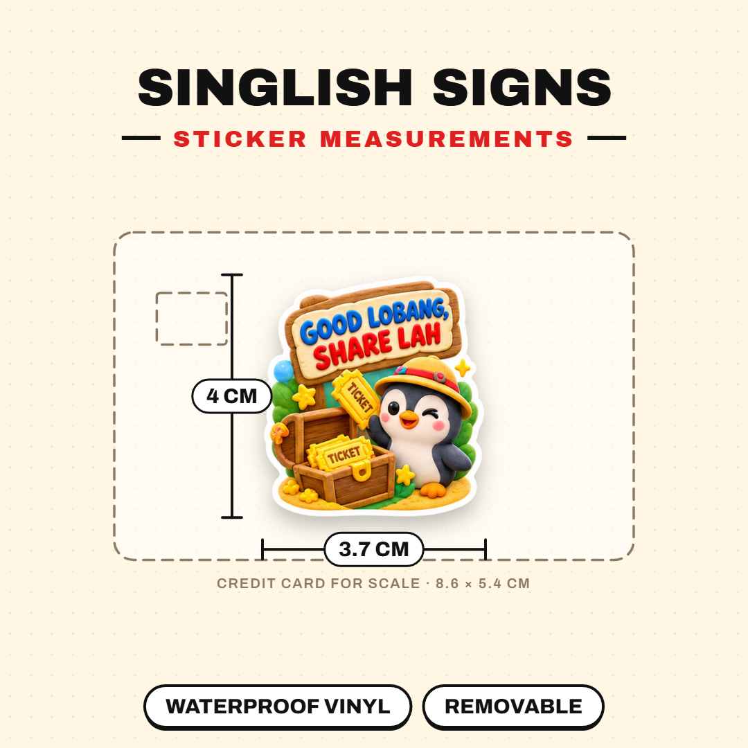 Singlish Sign Boards
