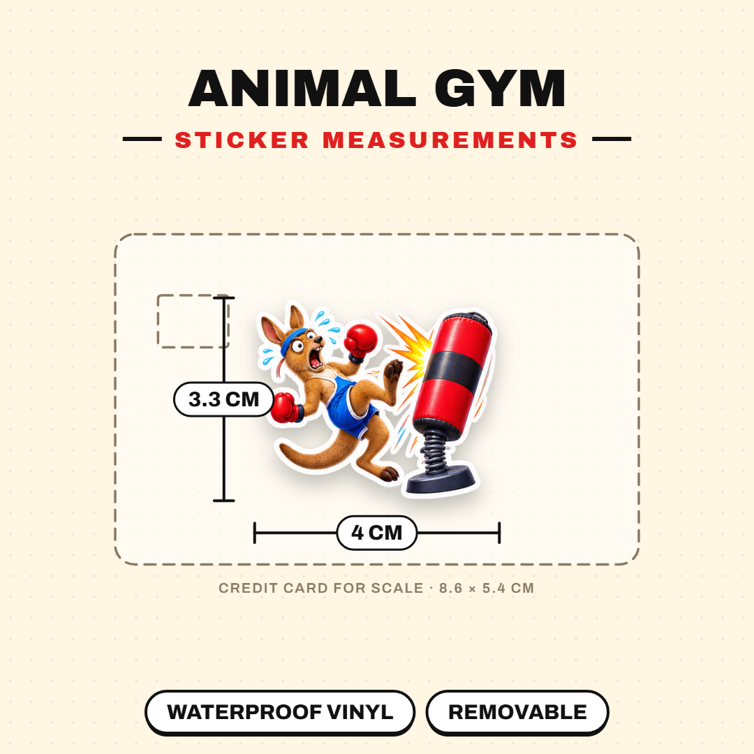 Retro Animal Gym Disaster