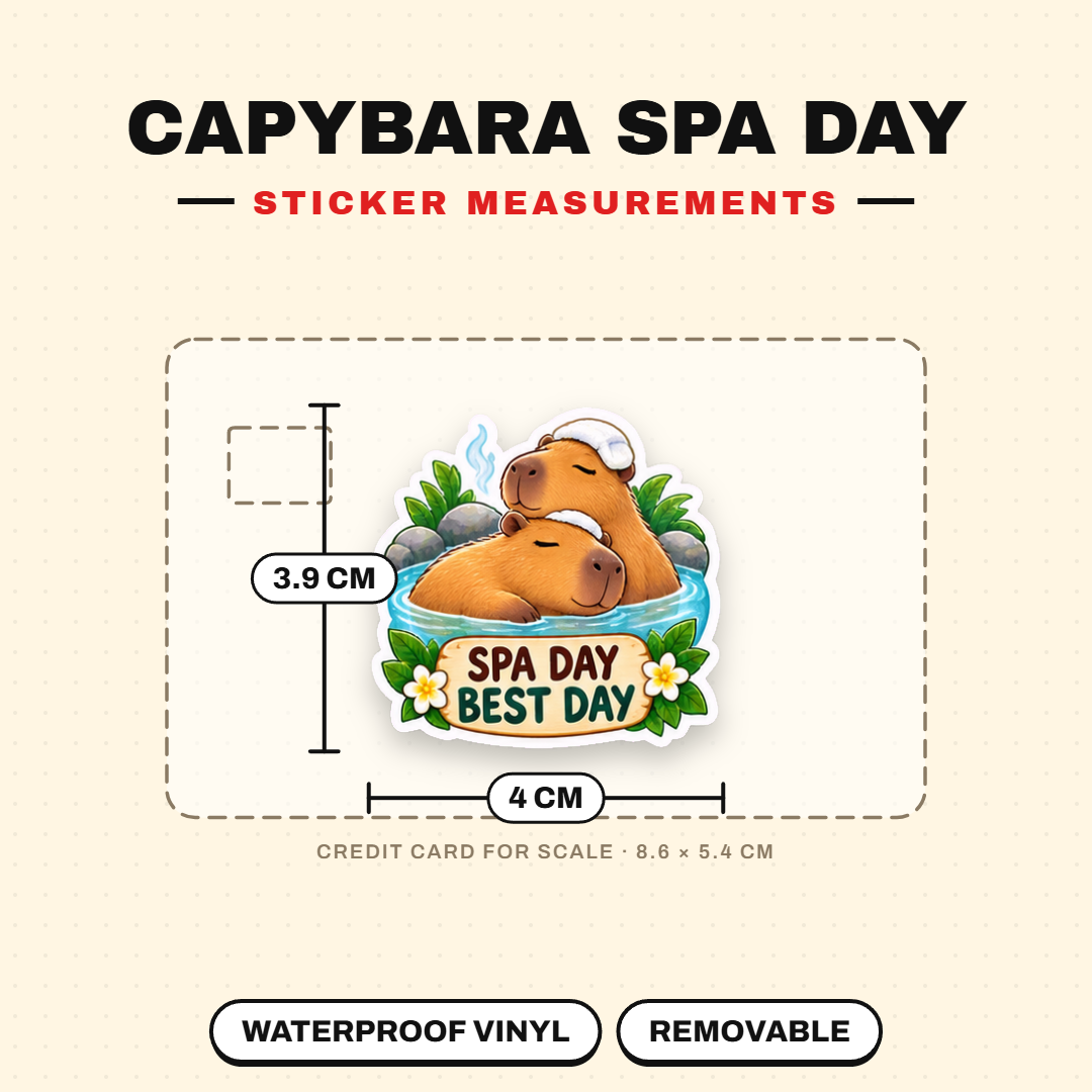 Capybara Spa Day