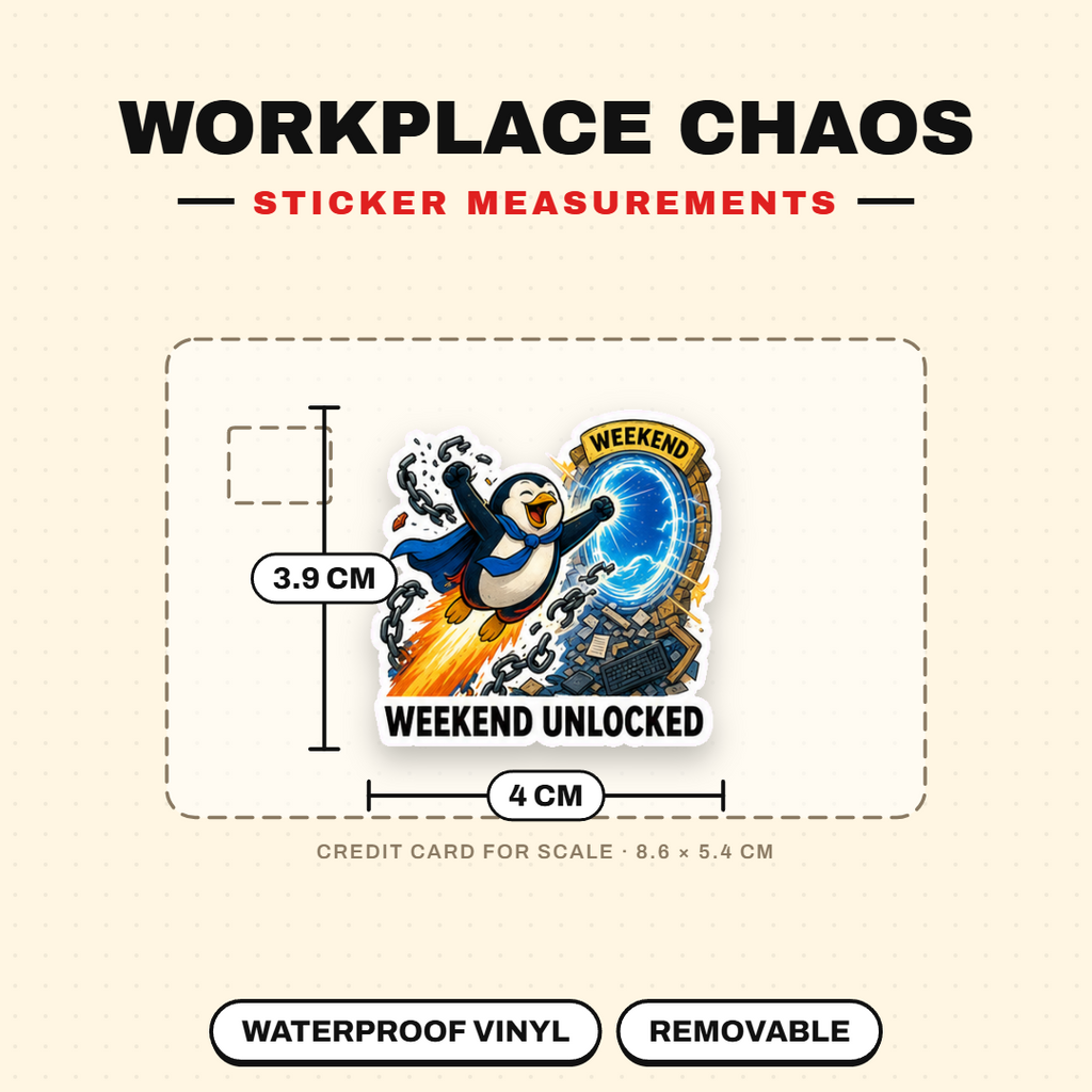 Workplace Chaos Sticker Pack