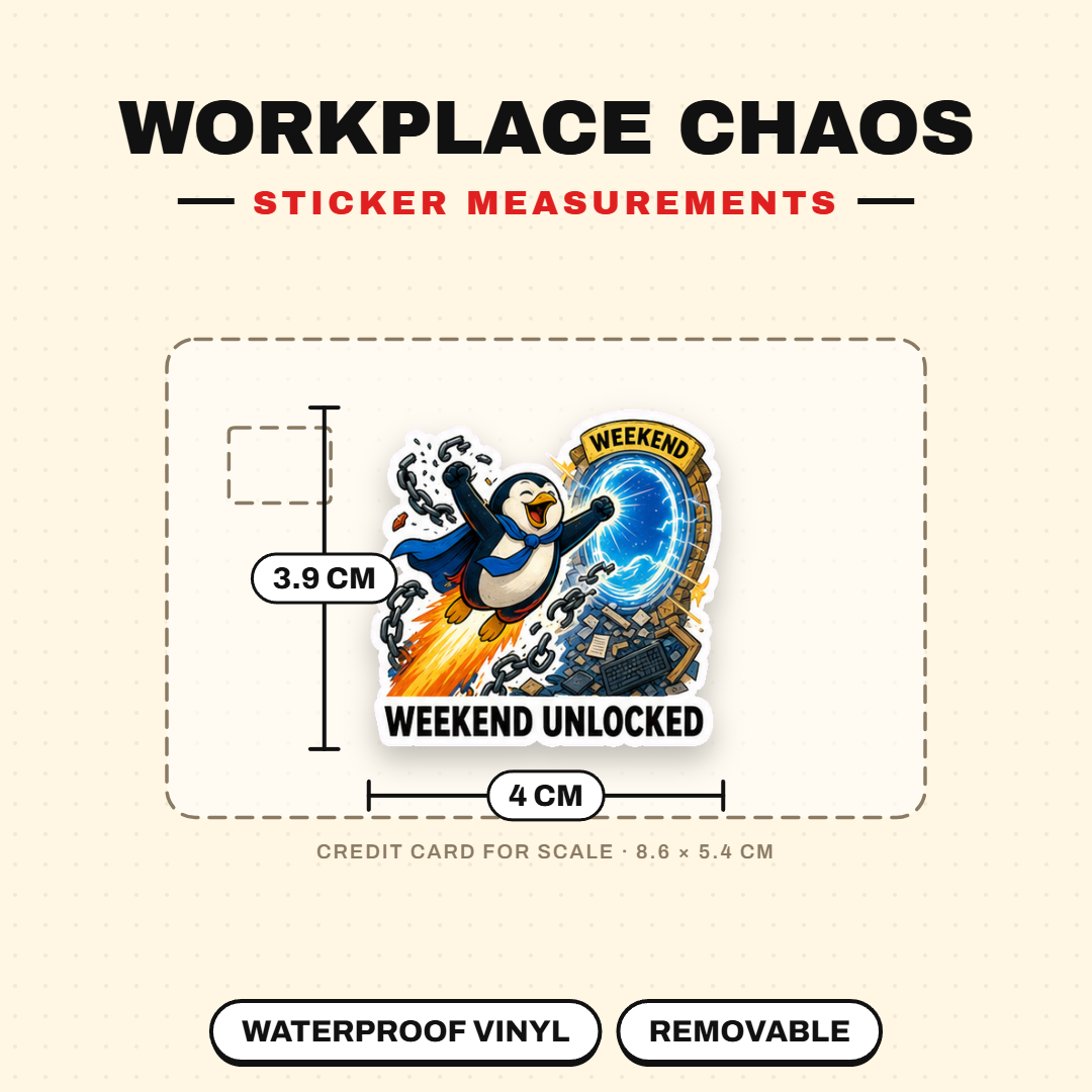 Workplace Chaos Sticker Pack