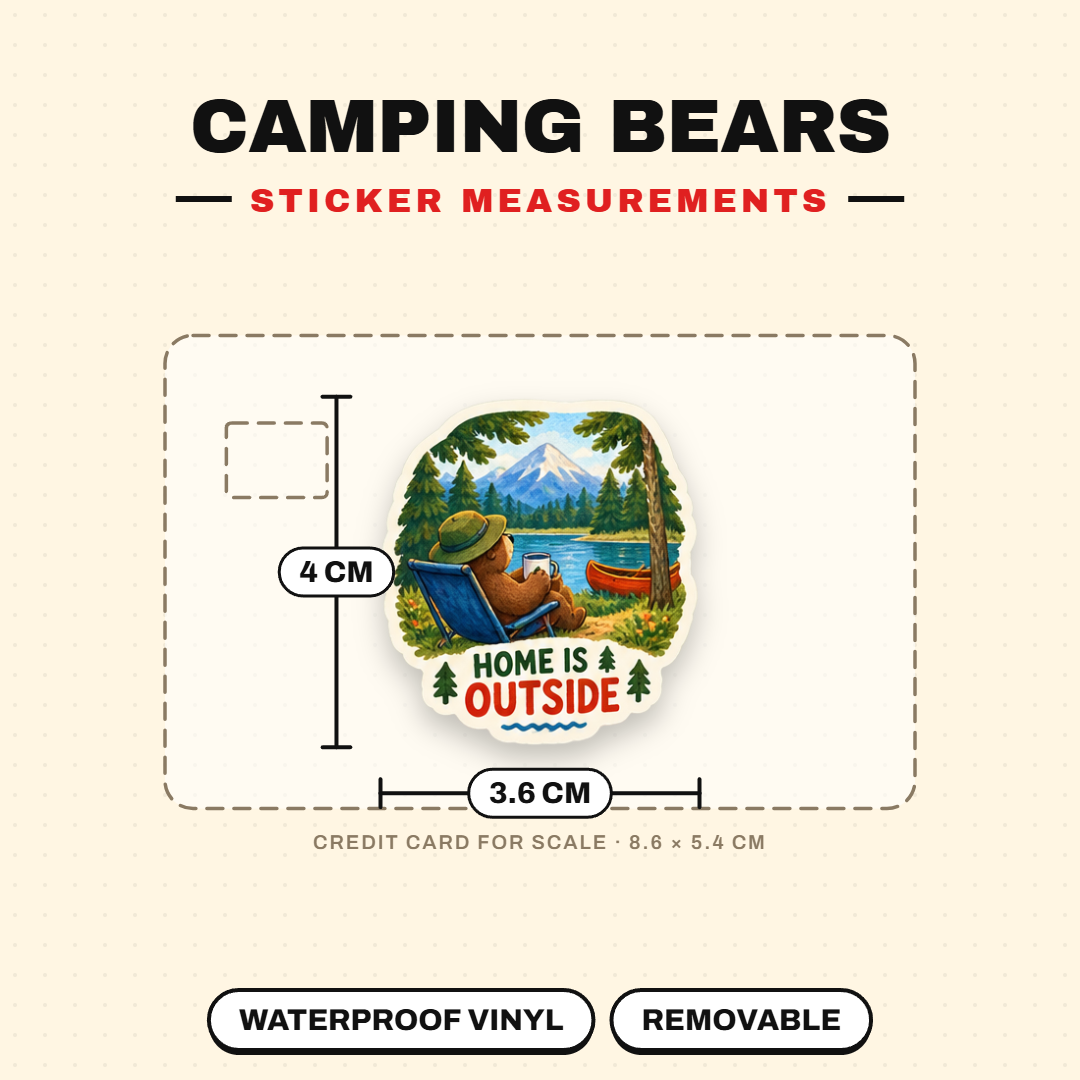 Camping Bears