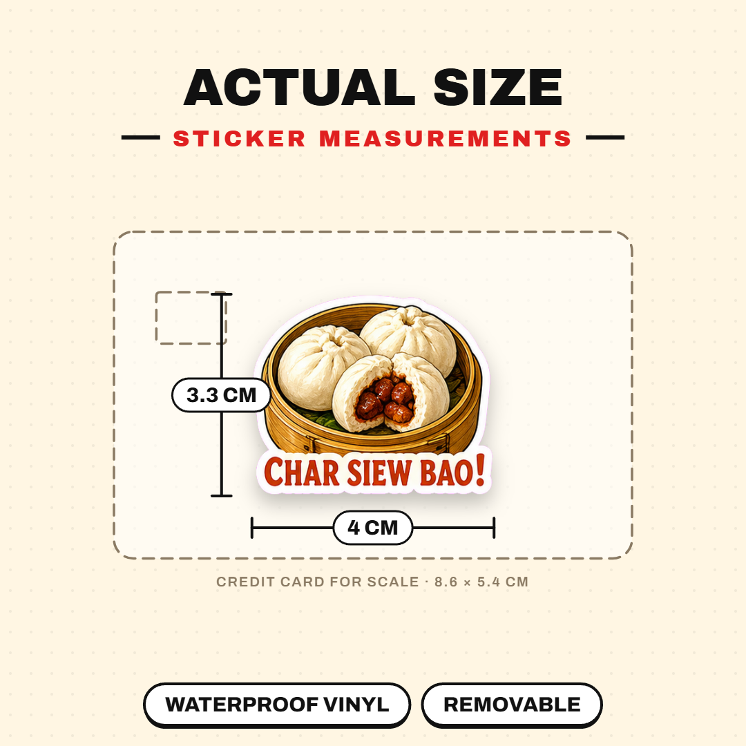 Traditional Steamed Bites Breakfast Club Sticker Pack