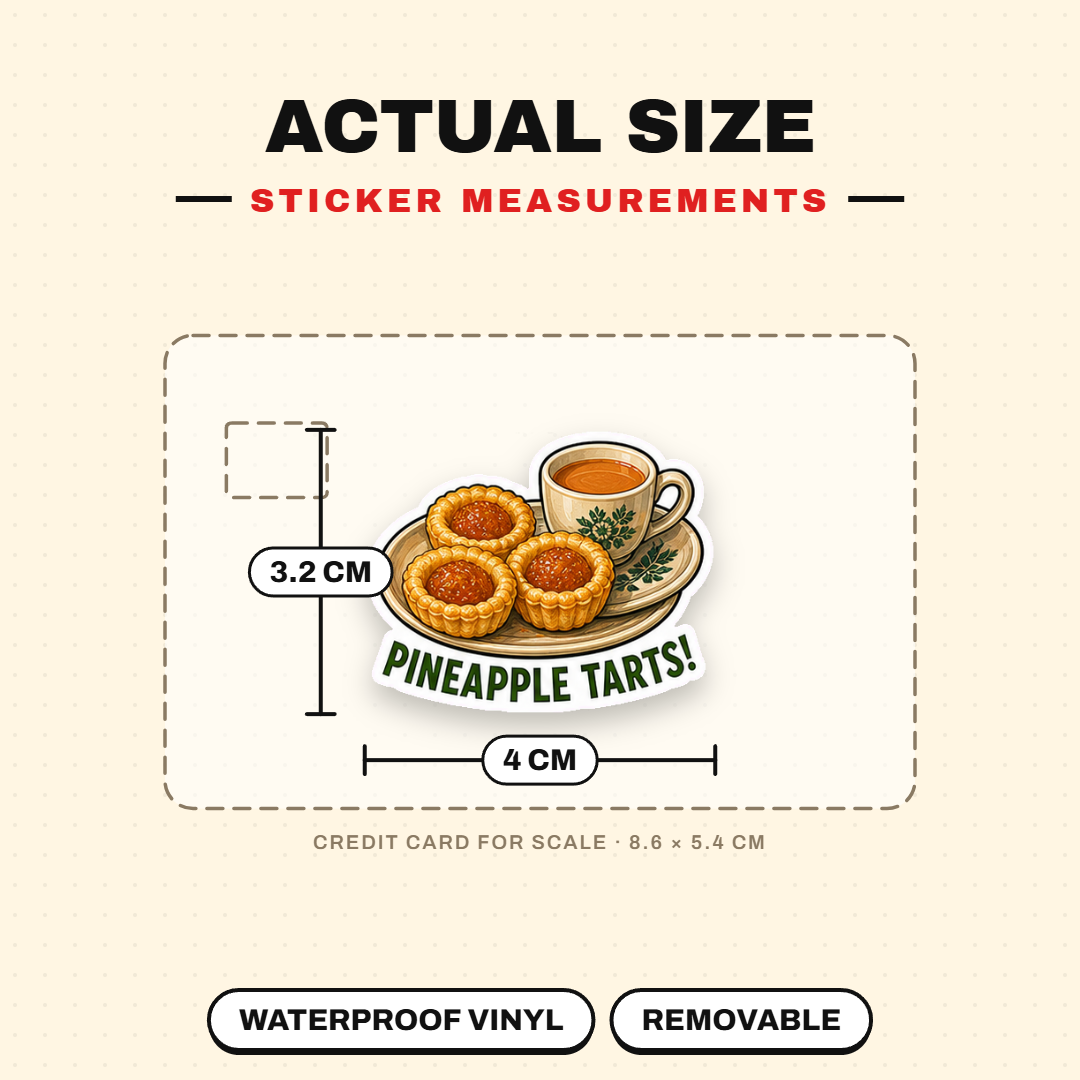 Singapore Breakfast Sticker Pack