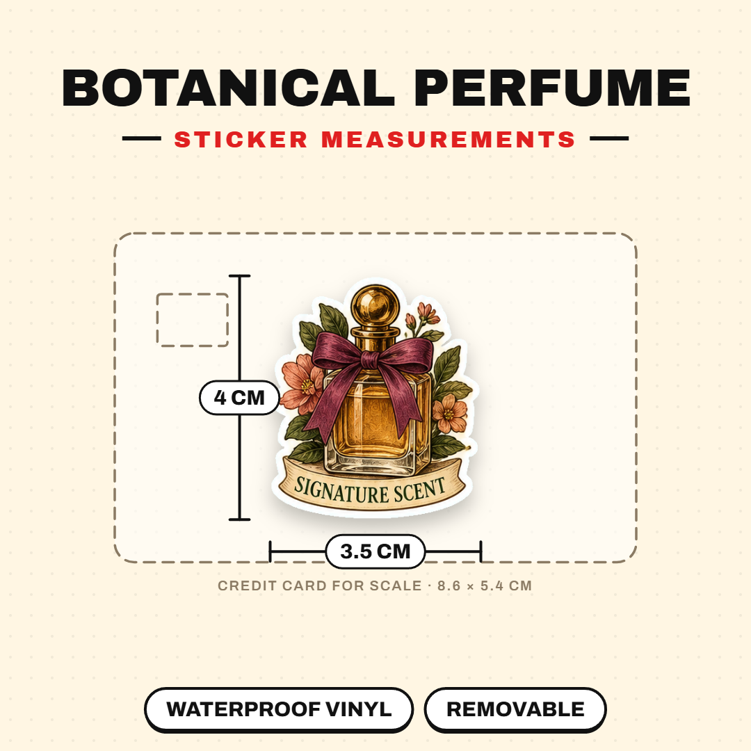 Botanical Perfume Lab Sticker Pack