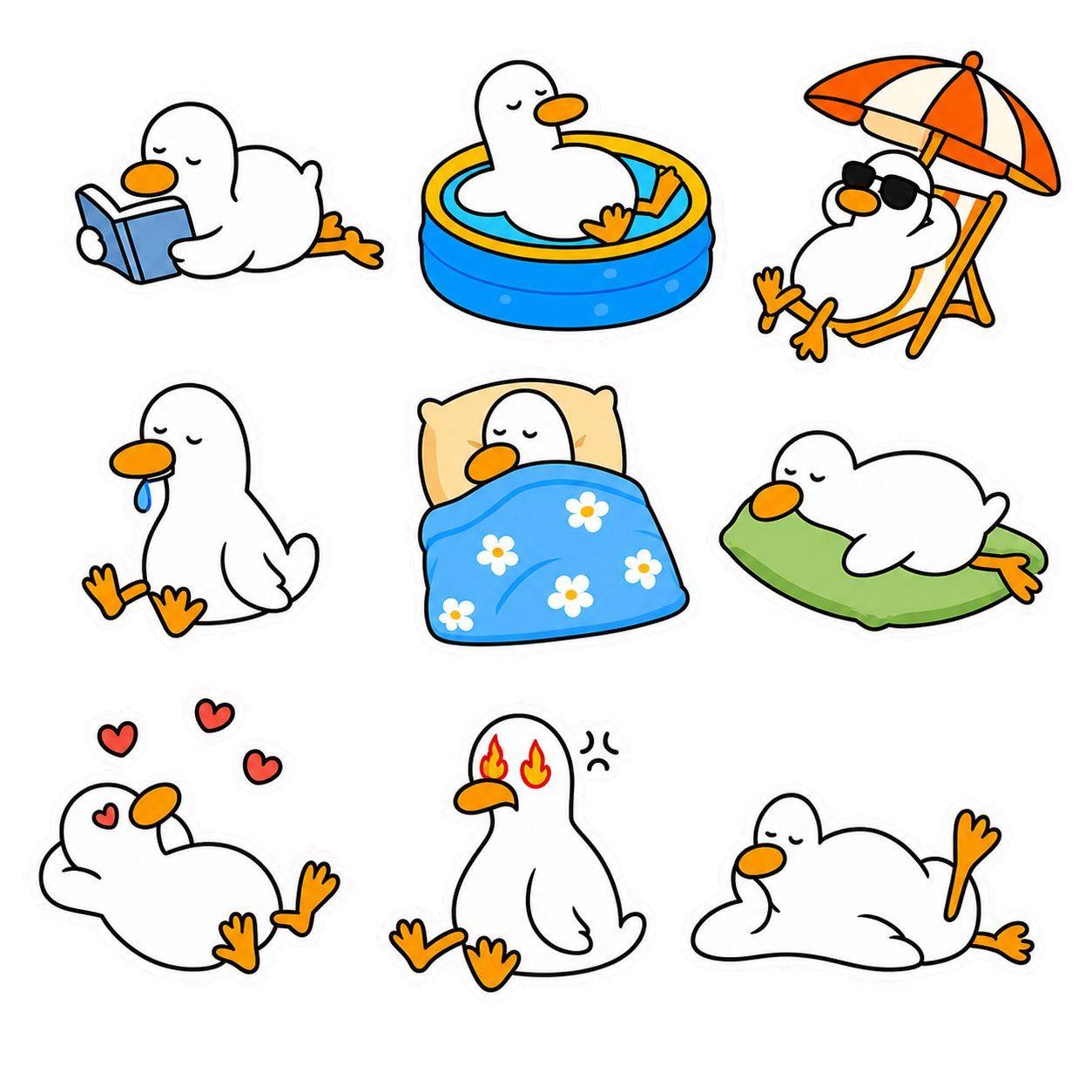 Little Duck’s Everyday Adventures Sticker Pack