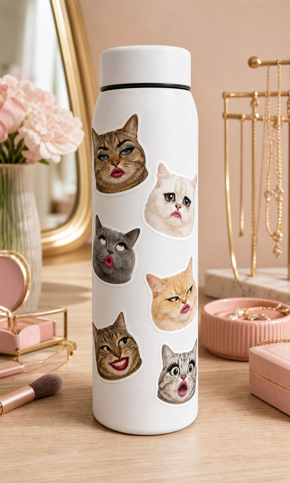 Sassy Cat Faces sticker pack product image 4