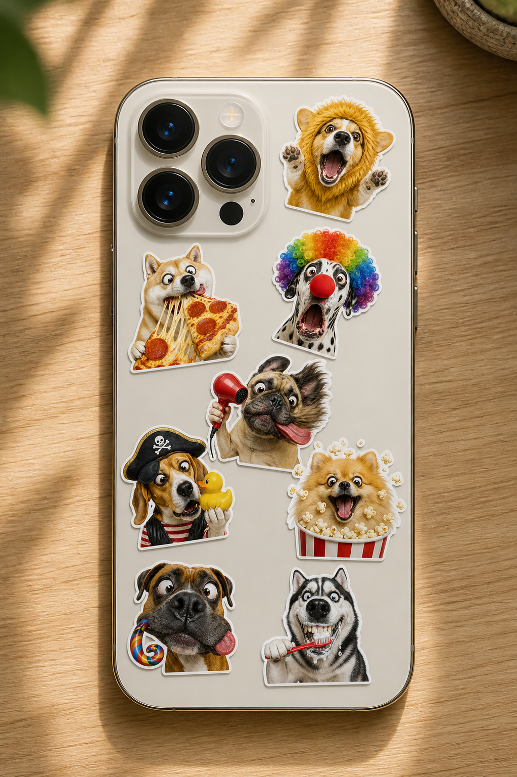 Funny Animal Chaos sticker pack product image 4