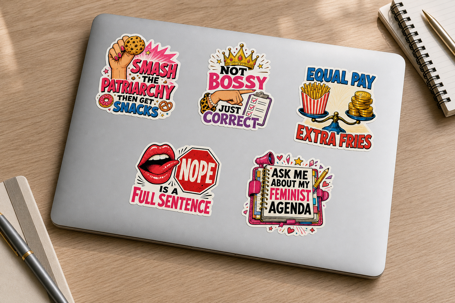Feminist Empowerment & Sisterhood sticker pack product image 3